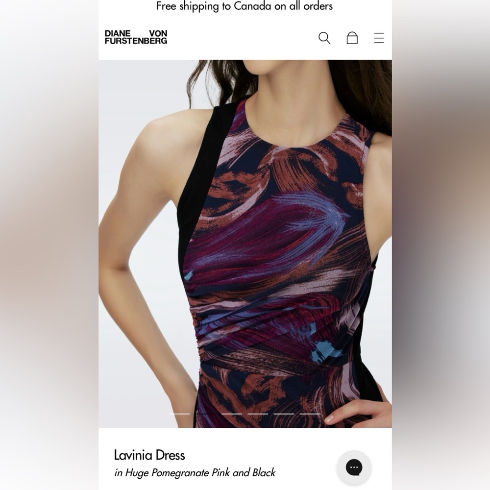 Brand new with tags Diane Von Furstenberg Dress. Size medium 8 - 10